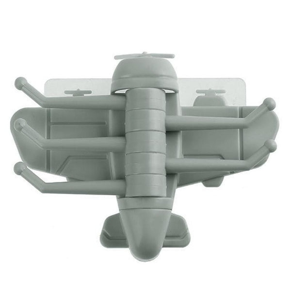 1PC Rotating Hooks Aircraft Shape