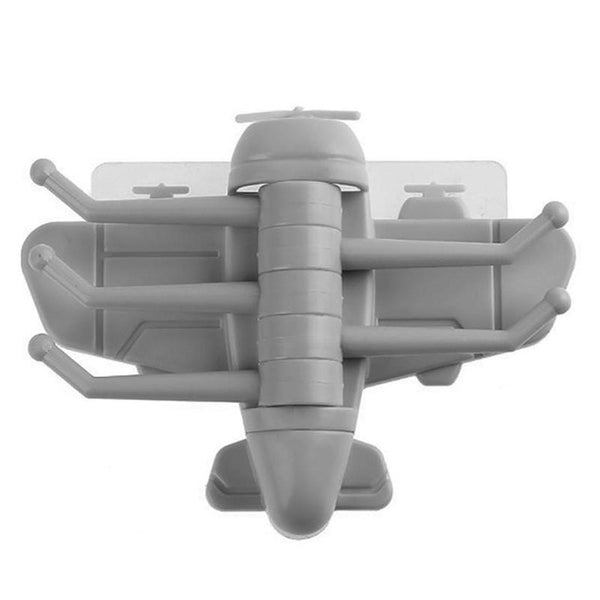 1PC Rotating Hooks Aircraft Shape