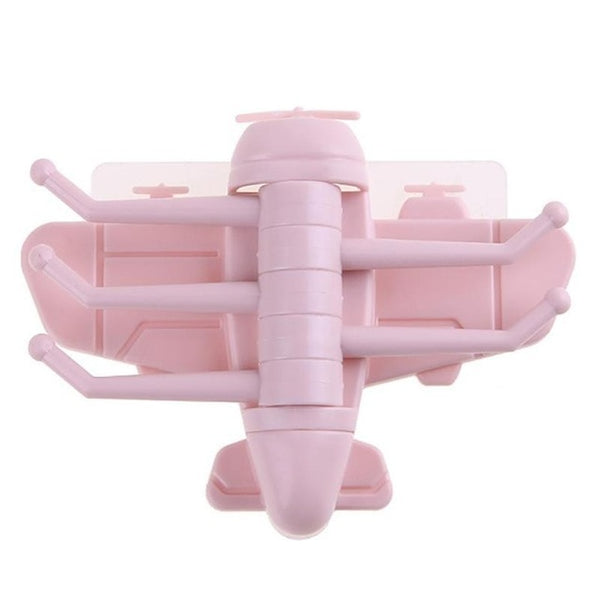 1PC Rotating Hooks Aircraft Shape