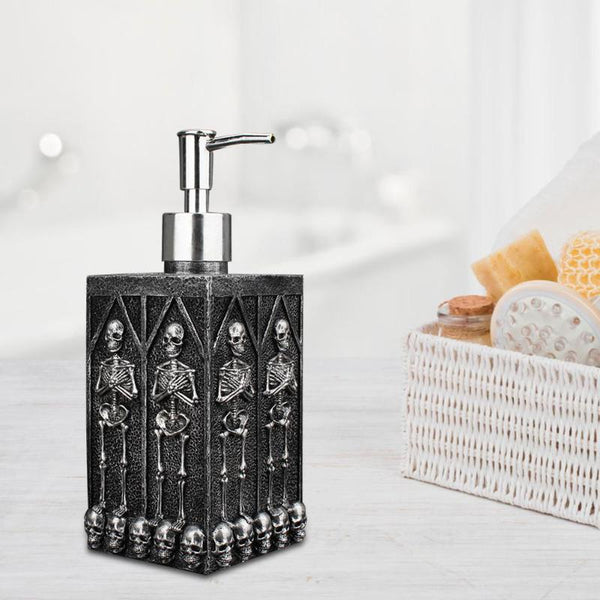 460ML Resin Sink Soap Dispenser Skull Hand
