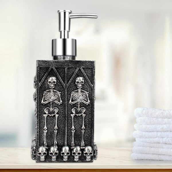 460ML Resin Sink Soap Dispenser Skull Hand